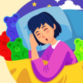 How long before bed should you take delta 8 gummies?